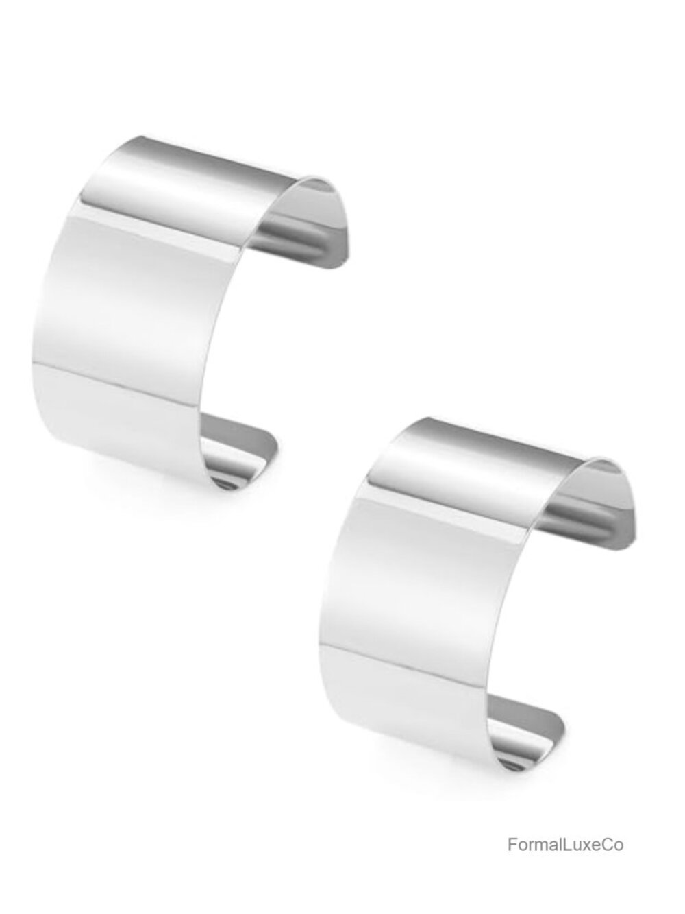 Open Wide Wire Cuff Bangle Bracelets for Women Adjustable Metal